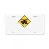 bear shark License Plate