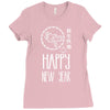 happy new year Ladies Fitted T-Shirt