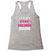 yes dogs are my children. get over it Racerback Tank
