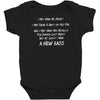 new bass Baby Bodysuit