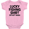 luck fishing Baby Onesie