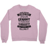 Super Cool Granny Of A Freaking Awesome Granddaughter Crewneck Sweatshirt