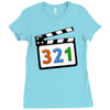 media player Ladies Fitted T-Shirt