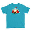 funny flashing naked nude christmas santa claus Youth Tee
