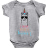 i choose to be a unicorn Baby Bodysuit