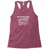 gun permit second amendment Racerback Tank