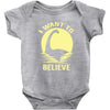 believe in nessie Baby Bodysuit
