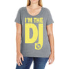 im a dj graphic tee mens Ladies Curvy T-Shirt