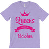 queens are born in october T-Shirt