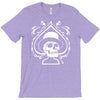 totenkopf zylinder skull pik poker ace topper bike mc rock metal T-Shirt