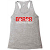 big red brrr - frost football Racerback Tank