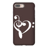 music heart rock baseball jersey iPhone 8 Plus