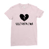 xxxtentacion black logo Ladies Fitted T-Shirt