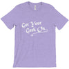 get your geek on white type tee T-Shirt