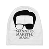 Manner Maketh Man (f146) Baby Beanies