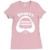 jaws inspired movie Ladies Fitted T-Shirt