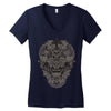 samurai dawn Women's V-Neck T-Shirt