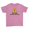 not found Youth Tee