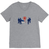 map marker death V-Neck Tee