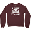 my other ride is a time machine Crewneck Sweatshirt