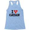i love board games! Racerback Tank