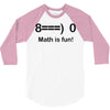 math is fun 3/4 Sleeve Shirt