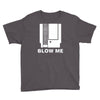 blow me nintendo nes Youth Tee