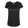 is learned Maternity Scoop Neck T-shirt