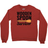 wooden spoon survivor (2) Crewneck Sweatshirt