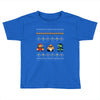 super mario chistmas ugly t shirts Toddler T-shirt