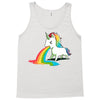 where rainbows come from (green) Tank Top