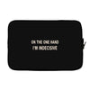 on one hand i'm indecisive Laptop sleeve
