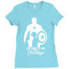 I'm Just A kid From Brooklyn Ladies Fitted T-Shirt