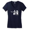 suicide fiction Women's V-Neck T-Shirt