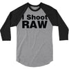 i shoot raw 3/4 Sleeve Shirt