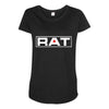 rat new Maternity Scoop Neck T-shirt