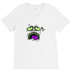 monster face V-Neck Tee