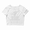 weapons of mass percussion Crop Top