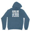 kiss me i'm drunk or irish Hoodie