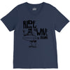 ride the wave california V-Neck Tee