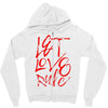let love rule Zipper Hoodie