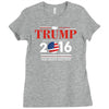 trump 2016 presidential Ladies Fitted T-Shirt