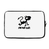 i'm not cat Laptop sleeve