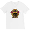 saucer crest V-Neck Tee
