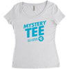mystery tee Women's Triblend Scoop T-shirt