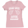 this guy loves miami Ladies Fitted T-Shirt