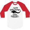 New Mommy 2018 Rokie Dept. 3/4 Sleeve Shirt