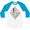 surf nose 3/4 Sleeve Shirt