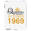 queens are born in october 1969 iPad 3 and 4 Case