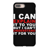 i can explain it to you but i can't understand it for you iPhone 8 Plus Case